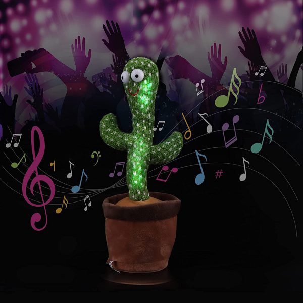 Dancing, Talking Cactus | Tree Cactus Plush Toy For Children, Kids Or Toddlers – With Box